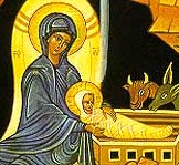 Nativity icon from Printery House --M08 - Cropped Copy--Mother & Child