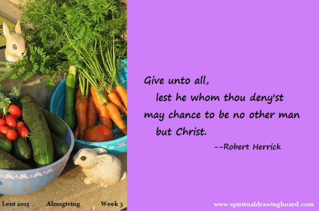 19 Lent--week 3--Almsgiving--Herrick